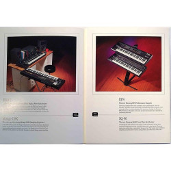 Ensoniq synthesizer and sampler: esite  kansi EX- sisäsivut EX Käytetty kirja