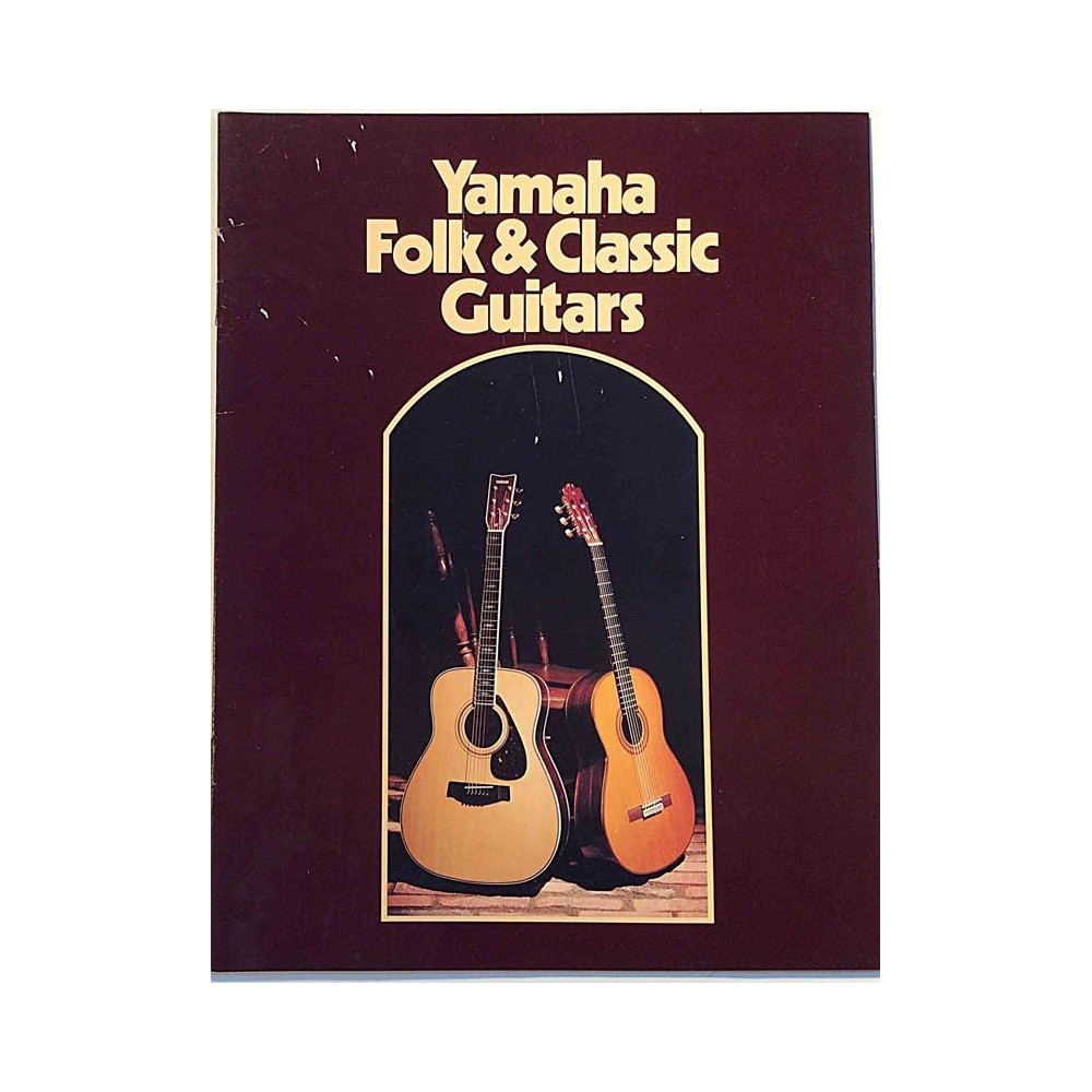Yamaha Folk & Classic : Guitars - Något använd bok
