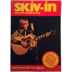 Skiv-in: skiv- och bandkatalog  kansi G+ sisäsivut VG- Käytetty kirja