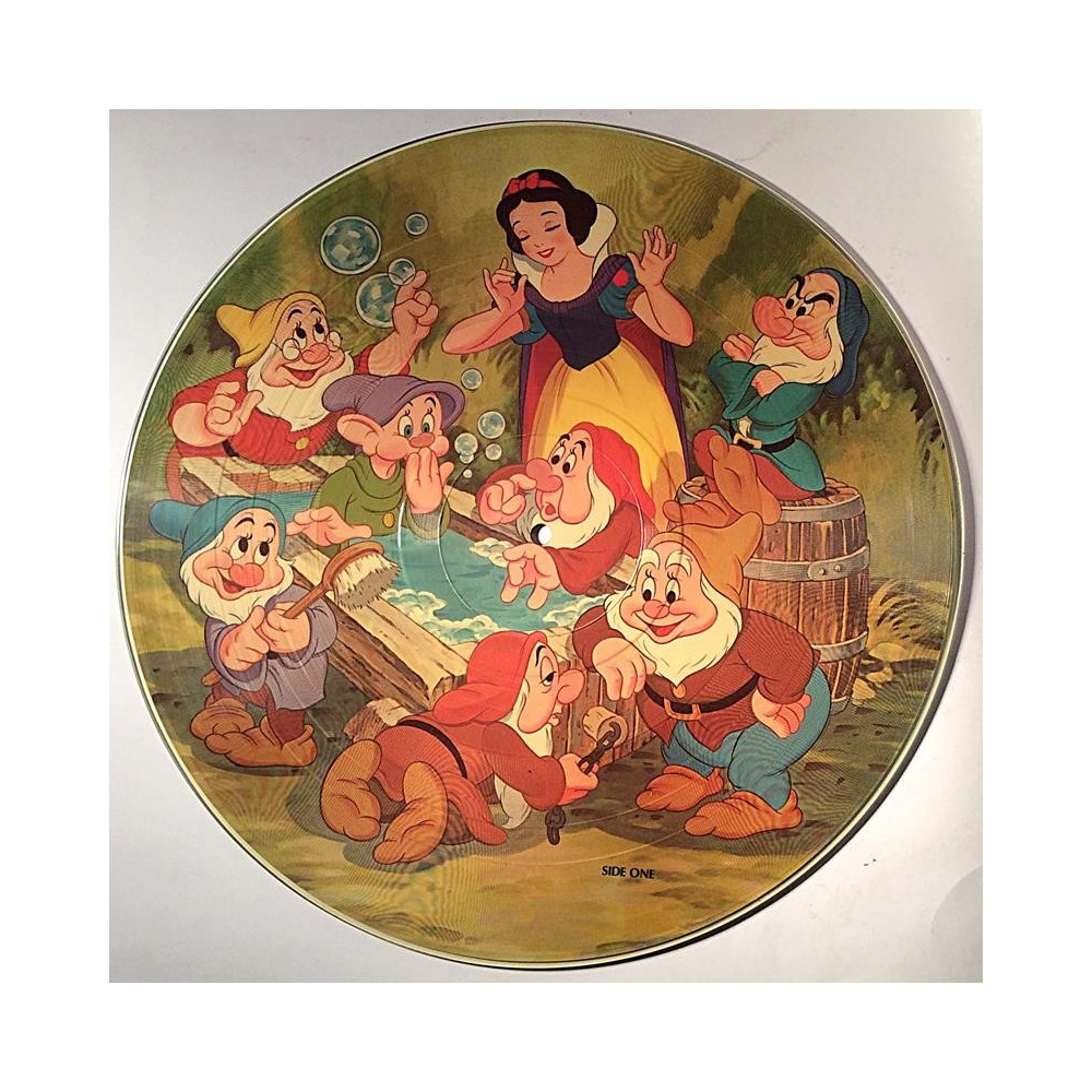 Disney Picture Disc : Snow White and the seven dwarfs - Begagnat LP