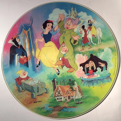 Disney Picture Disc : Snow White and the seven dwarfs - Begagnat LP