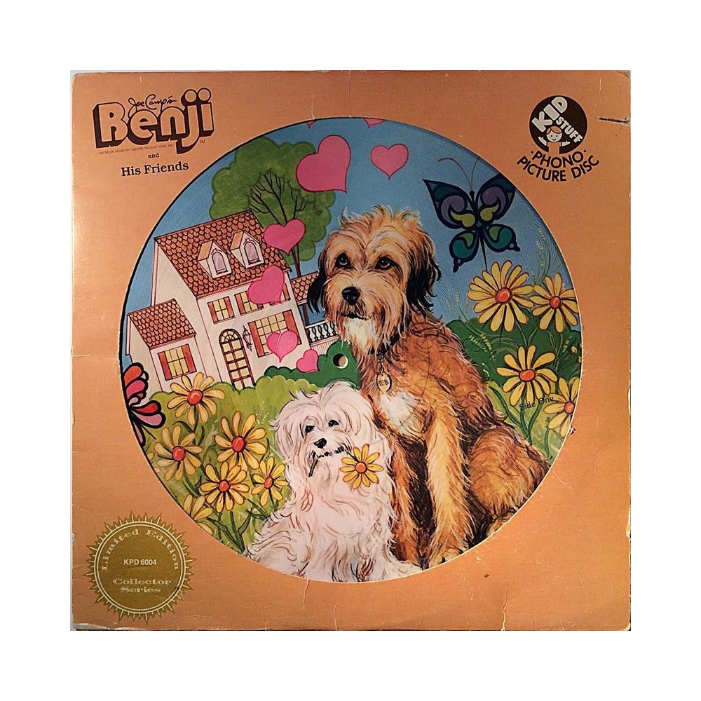 Kidd Stuff Phono Picture Disc : Benji and His Friends - Second hand LP