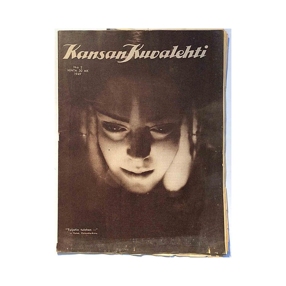 Kansan Kuvalehti : Tuijotin tulehen- - begagnade magazine