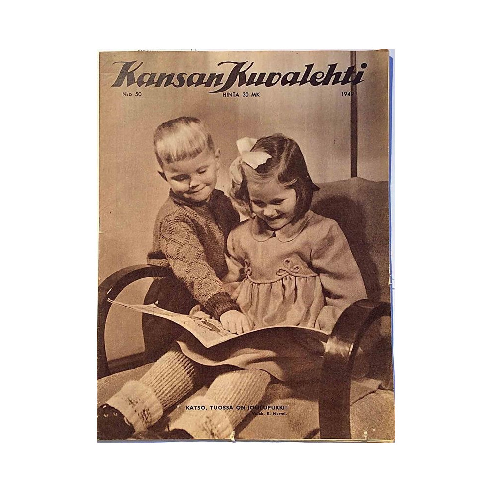 Kansan Kuvalehti : Katso, tuossa on joulupukki - begagnade magazine