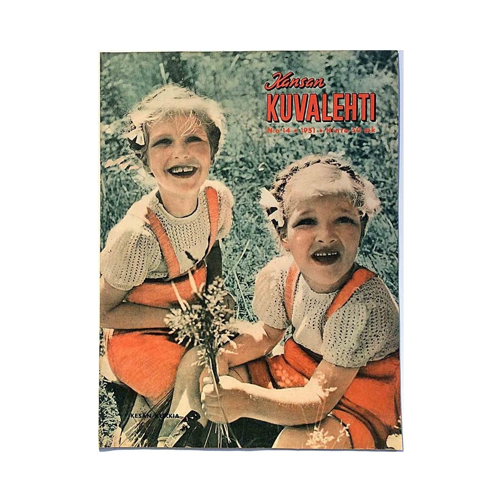 Kansan Kuvalehti : Kesän kukkia - begagnade magazine