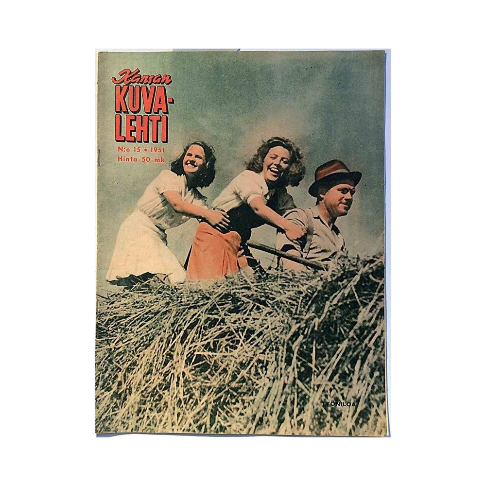 Kansan Kuvalehti : Työniloa - begagnade magazine