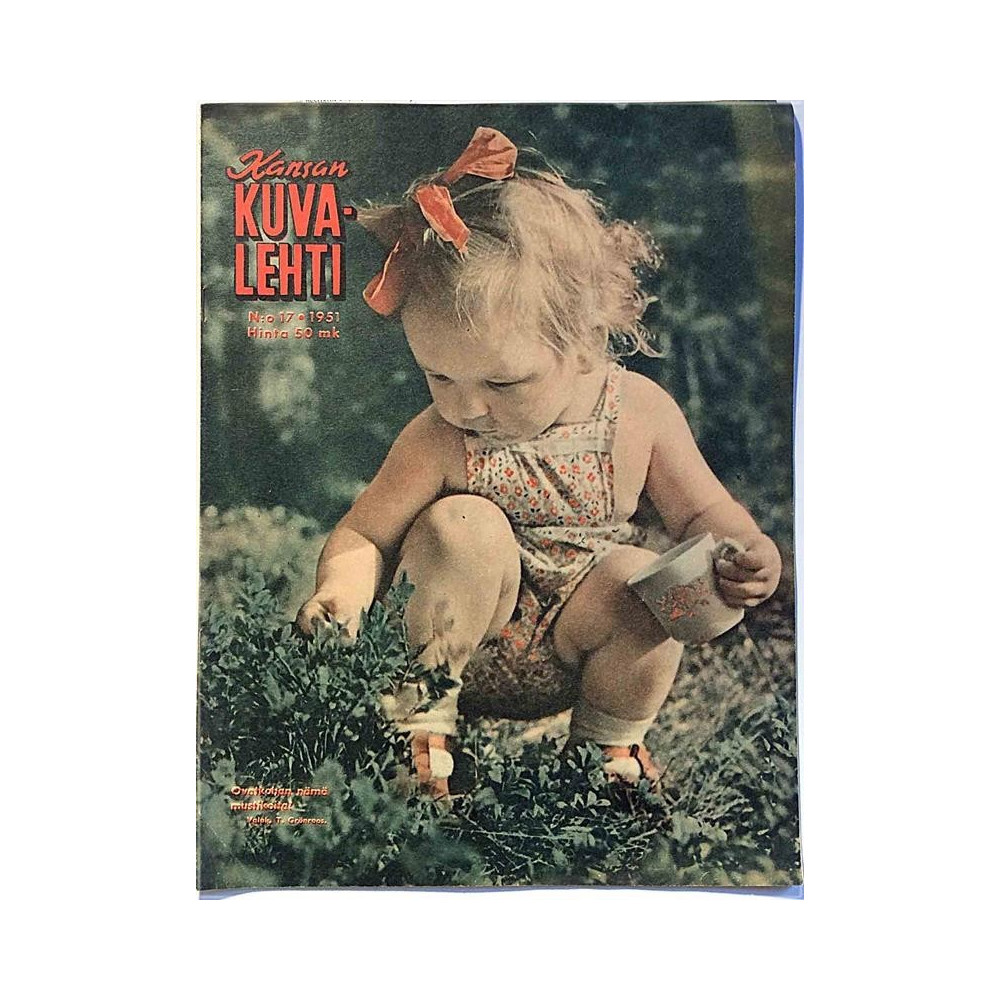 Kansan Kuvalehti : Ovatkohan nämä mustikoita! - begagnade magazine