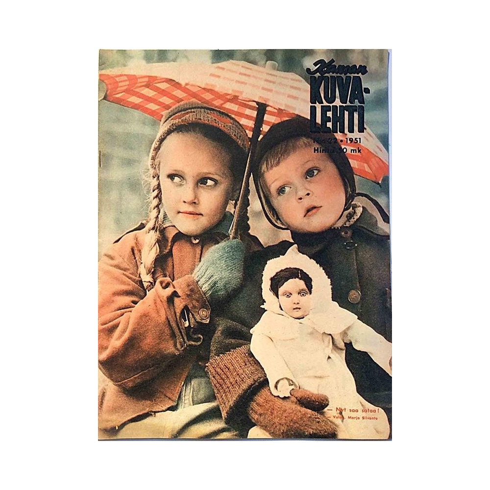 Kansan Kuvalehti : Nyt saa sataa! - begagnade magazine