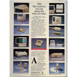 Macintosh Buyer’s Guide: Business Productivity With The Macintosh  kansi VG- sisäsivut EX- Käytetty kirja/mainoslehti