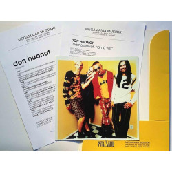 Don Huonot: nämä päivät, nämä yöt : Fanikuva + kampanjakansio - Något använd bok