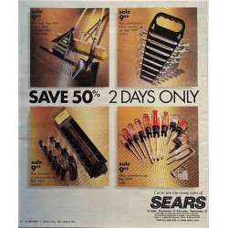 Sears tavaratalo: viikon tarjousesite  kansi EX sisäsivut EX Käytetty kirja/mainoslehti