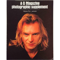 Q Magazine photographic supplement: Volume Five: portraits  kansi VG sisäsivut EX- Käytetty kirja/mainoslehti