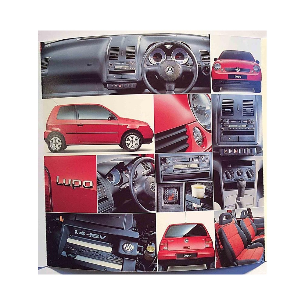 Volkswagen Lupo mainoslehtinen : At last a small car to shout about - Used book