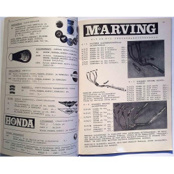 Motomarket: Tarvikeluettelo 1.2-77  kansi VG+ sisäsivut EX Käytetty kirja/mainoslehti