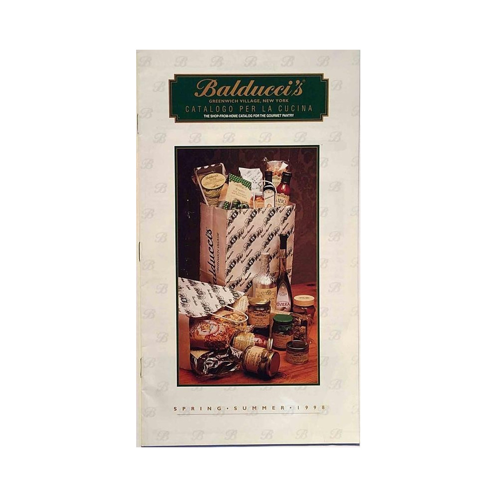 Ballducci’s Greenwich Village New York: Catalogo per la cucina  kansi EX sisäsivut EX Käytetty kirja/mainoslehti