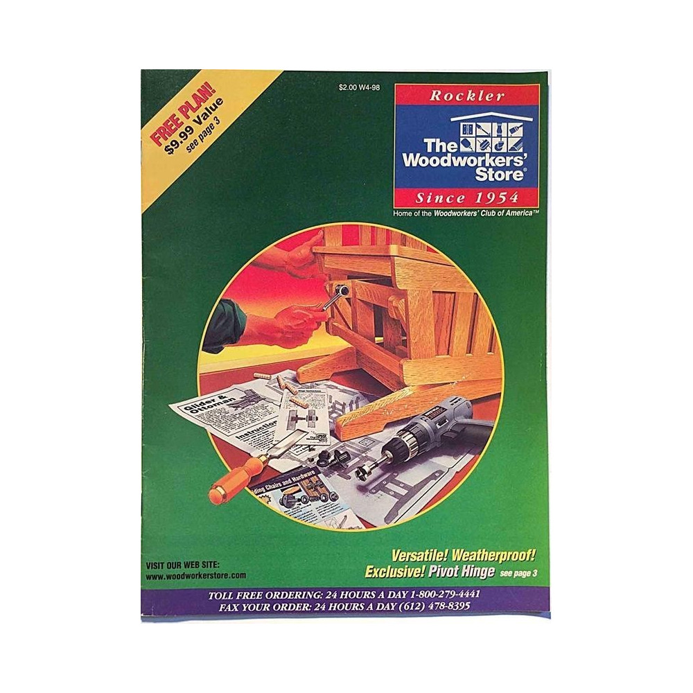 Rockler Woodworker’ Store Since 1954 : Home of the Woodworkers’ Club of America - Used book