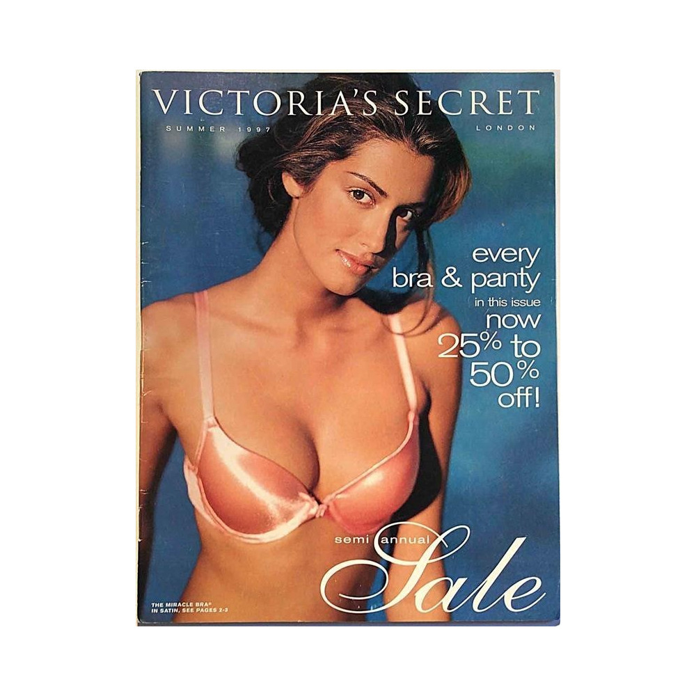 Victoria’s Secret semi annual Sale: every bra & panty in this issue now 25% off!  kansi EX sisäsivut EX Käytetty kirja/mainosleh
