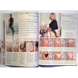 Victoria’s Secret semi annual Sale: every bra & panty in this issue now 25% off!  kansi EX sisäsivut EX Käytetty kirja/mainosleh