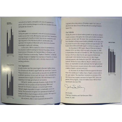 Apple Computer, Inc.: 1990 first quartet report  kansi EX sisäsivut EX Käytetty kirja/mainoslehti