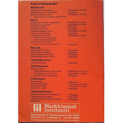 Myynnin koulutus : 1978-79 - Used book