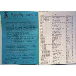 Fennica Records Postimyyntiluettelo: Rock 1960-90, Suomi-pop  kansi EX sisäsivut EX Käytetty kirja/mainoslehti