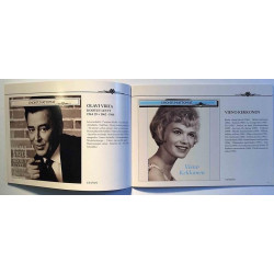 Unohtumattomat CD-levyluettelo: uudelleenjulkaisut v.1993  kansi EX sisäsivut EX Käytetty kirja/mainoslehti