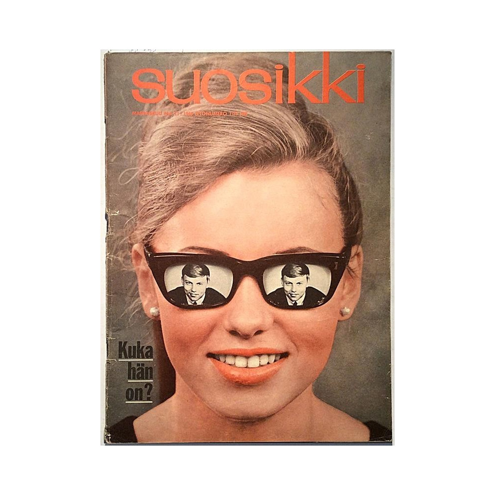 Suosikki 1965 11 Inga Sulin Suomen Sylvie Vartan aikakauslehti