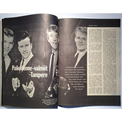 Suosikki 1965 11 Inga Sulin Suomen Sylvie Vartan aikakauslehti