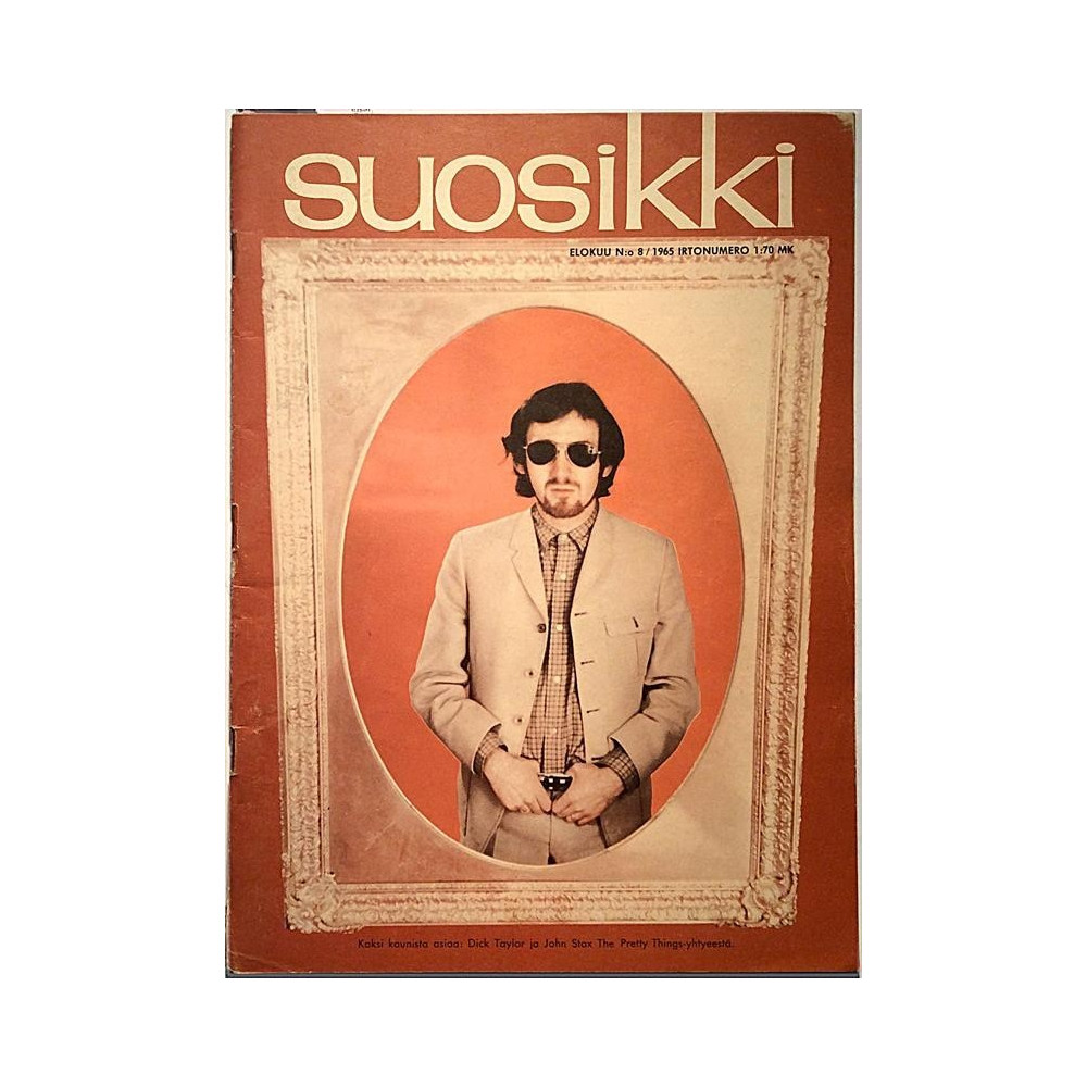 Suosikki : Dick Taylor, John Stax, Pretty Things - used magazine