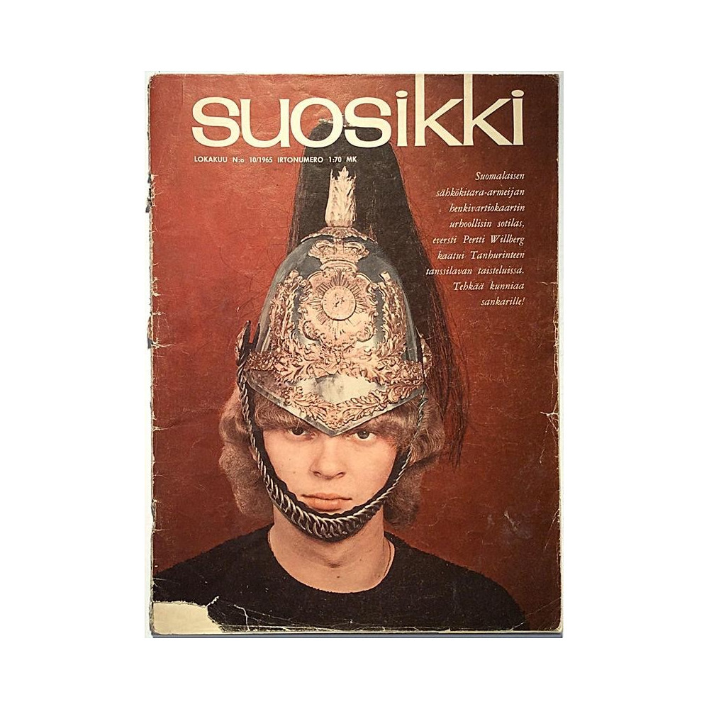 Suosikki : Suomalaisen sähkökitara-armeijan urhollisin sotilas - begagnade magazine