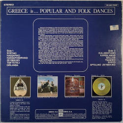 Various Artists : Greece is...Popular and Folk Dances Dirlandaa - Begagnat LP