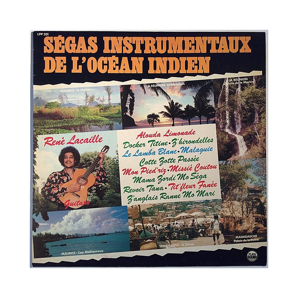Lacaille René : Segas instrumentaux de L’Ocean Indien - Used LP