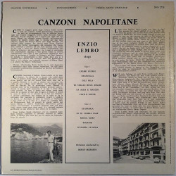 Lembo Enzio : Neapolitan Songs - Used LP