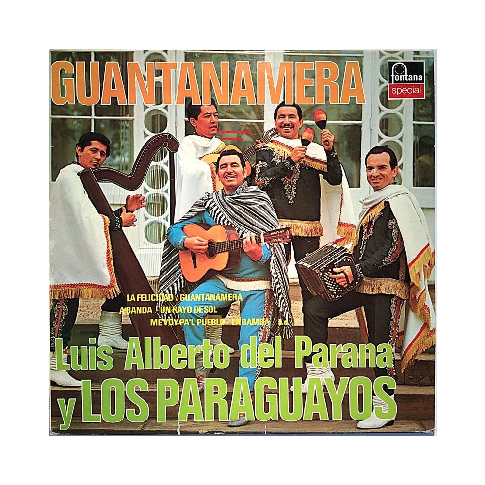 Los Paraguayos Luis Alberto del Parana : Guantanamera - Used LP