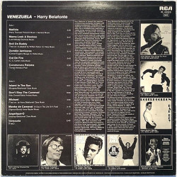 Belafonte Harry : Venezuela Suomipainos kokoelma - Used LP