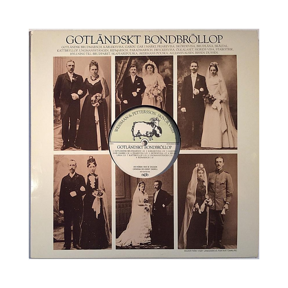 EKV-Kören, Erik W. Ohlsson : Gotländskt Bondbröllop - Used LP