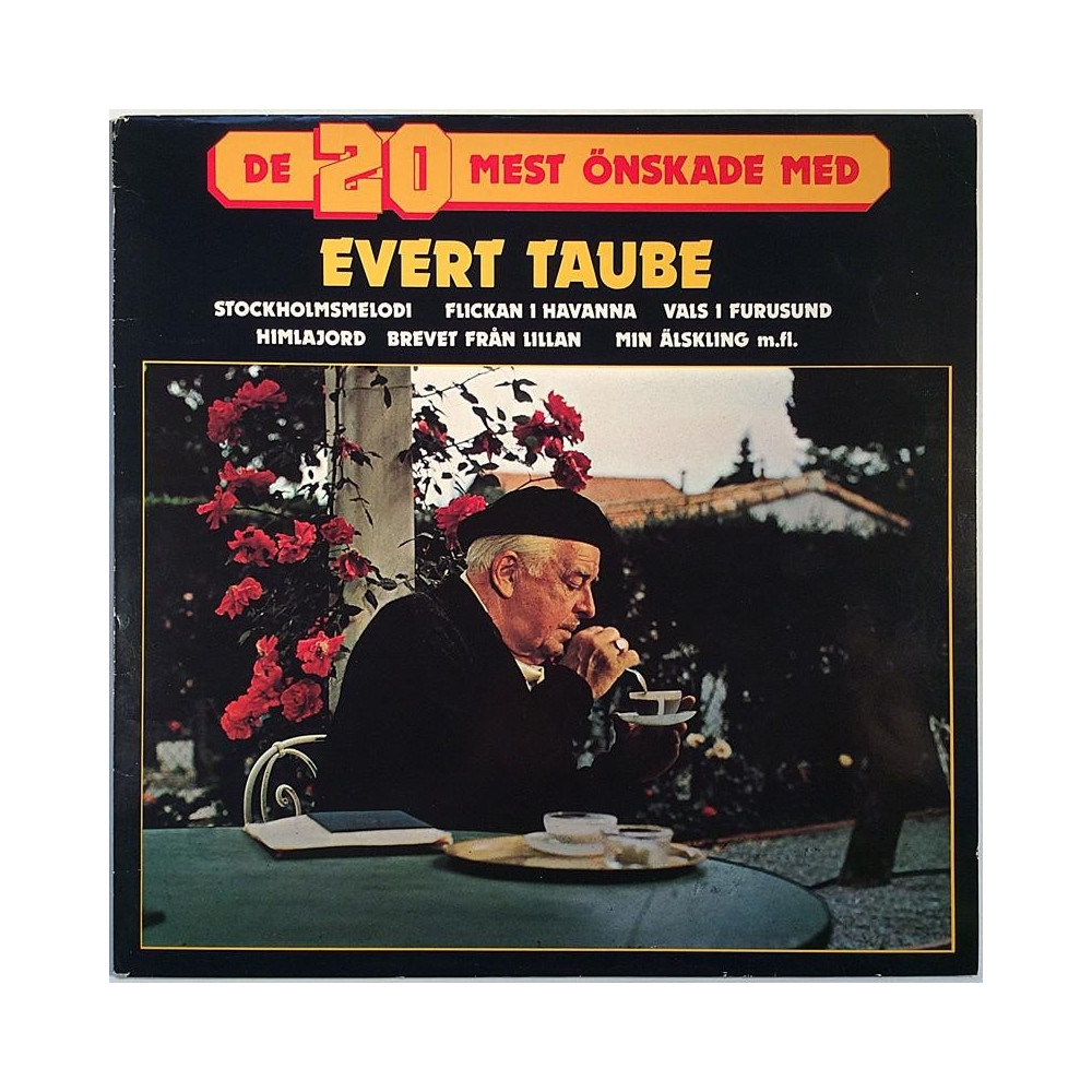 Taube Evert : De 20 mest önskade med - Used LP