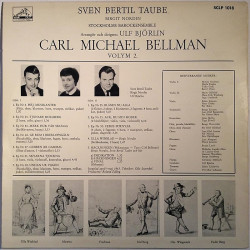 Taube Sven Bertil : Carl Mickael Bellman volym 2. - Used LP