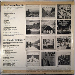 Soundtrack: Die Trapp-Familie / Heimat, deine Lieder  kansi VG- levy EX- Käytetty LP