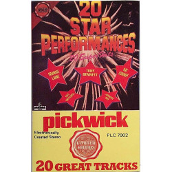 Various Artists : 20 Star Performances - c musikkassett 