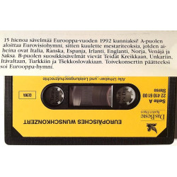 Eri Esittäjiä : Eurooppalainen Toivekonsertti - c musikkassett 