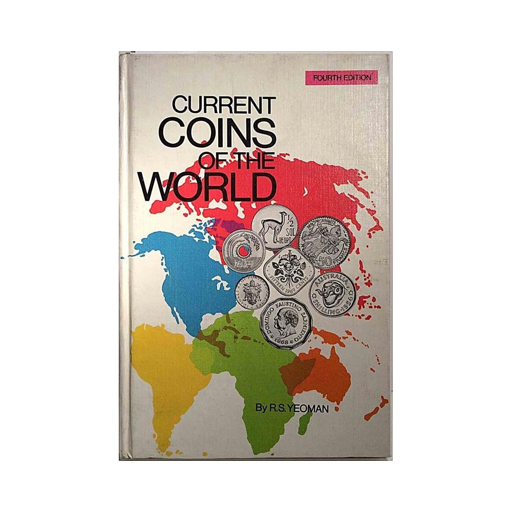 Current coins of the World fourth edition : By R.S. Yeoman - Något använd bok