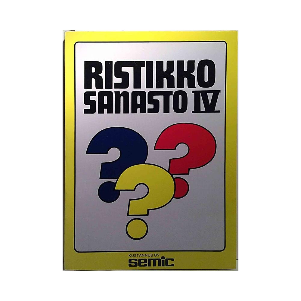 Ristikkosanasto IV : Jukka Kaukopuro - Något använd bok