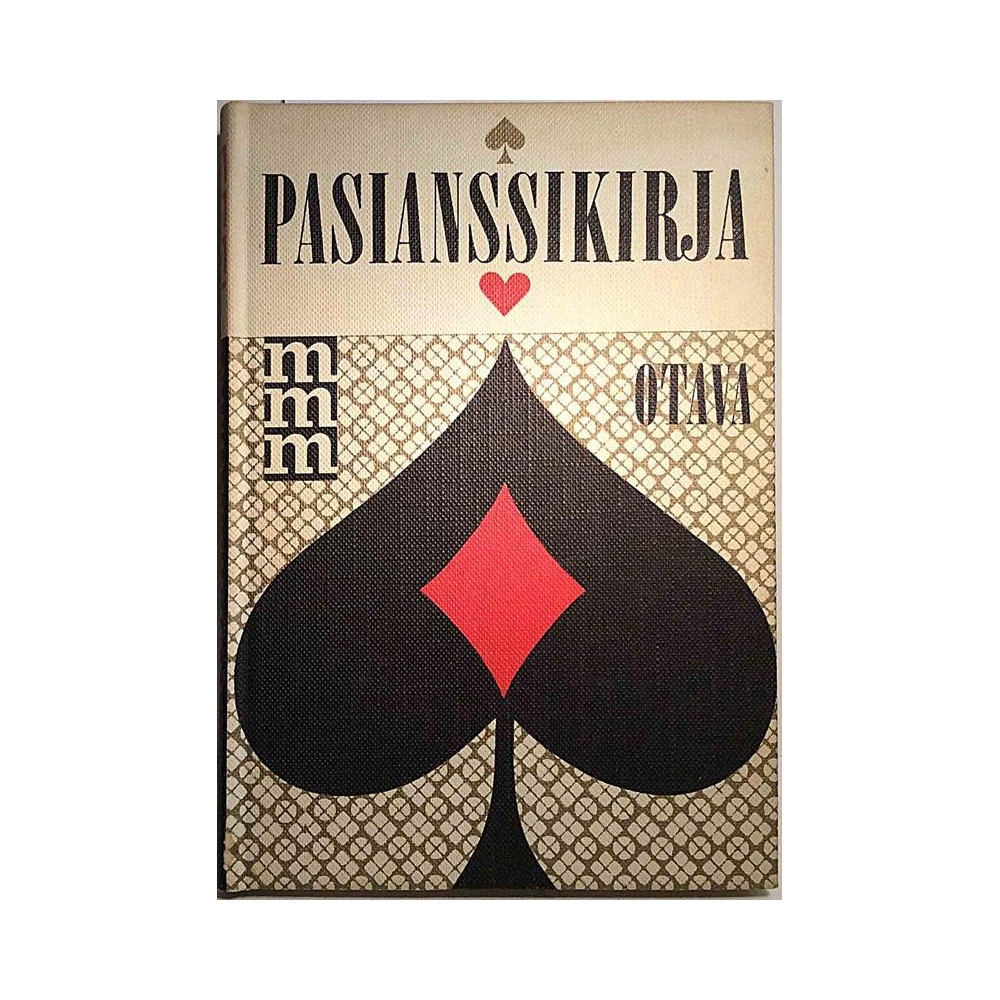 Mitä - Missä - Milloin Pasianssikirja: Ilmo Kurki-Suonio  kansi VG+ sisäsivut EX- Käytetty kirja