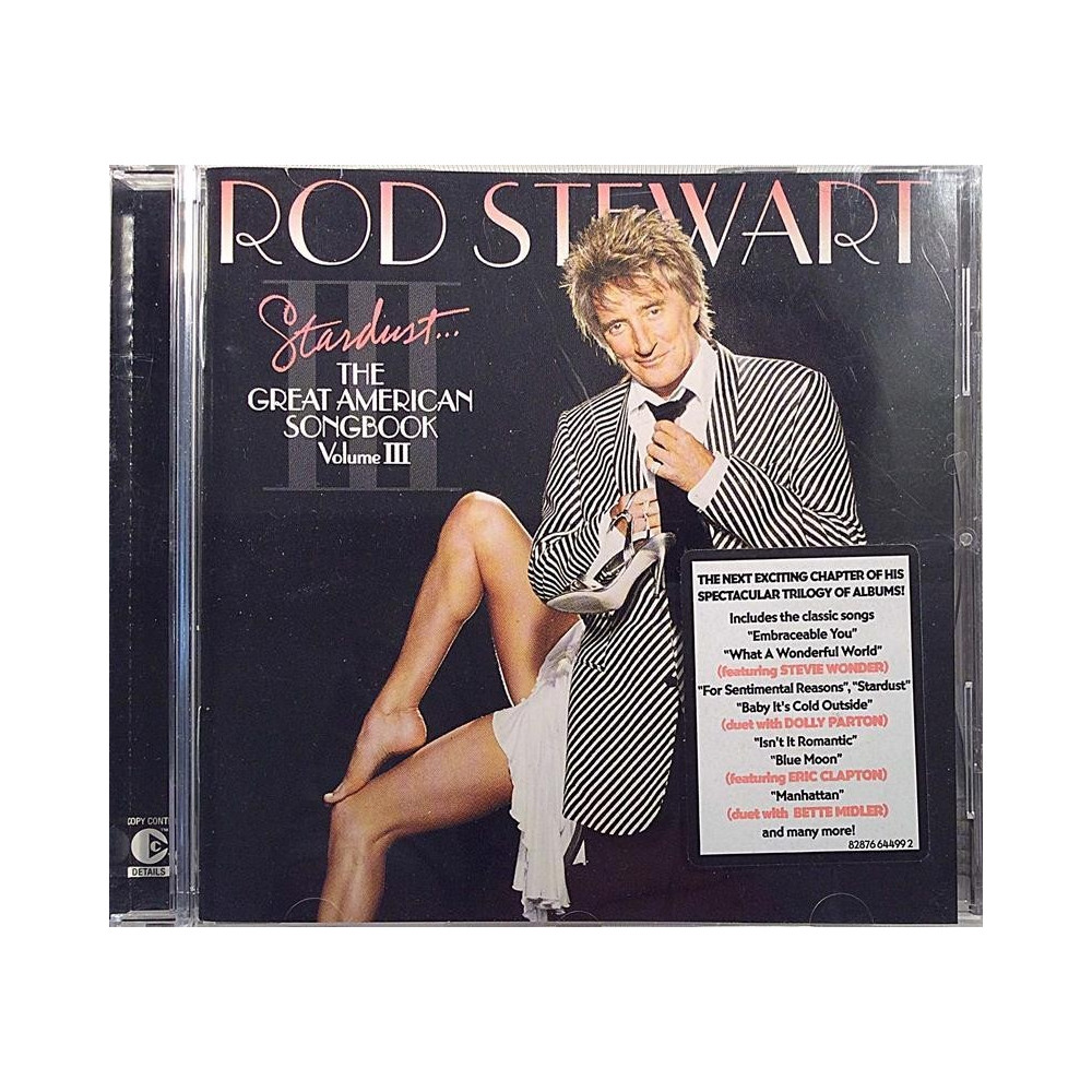 Stewart Rod : Stardust Great American Songbook Volume III - Used CD