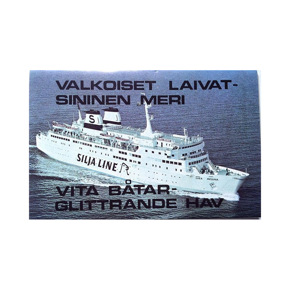 Eri Esittäjiä mainoskasetti : Valkoiset Laivat - Sininen Meri - käytetty kasetti