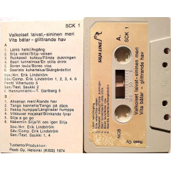 Eri Esittäjiä mainoskasetti : Valkoiset Laivat - Sininen Meri - käytetty kasetti