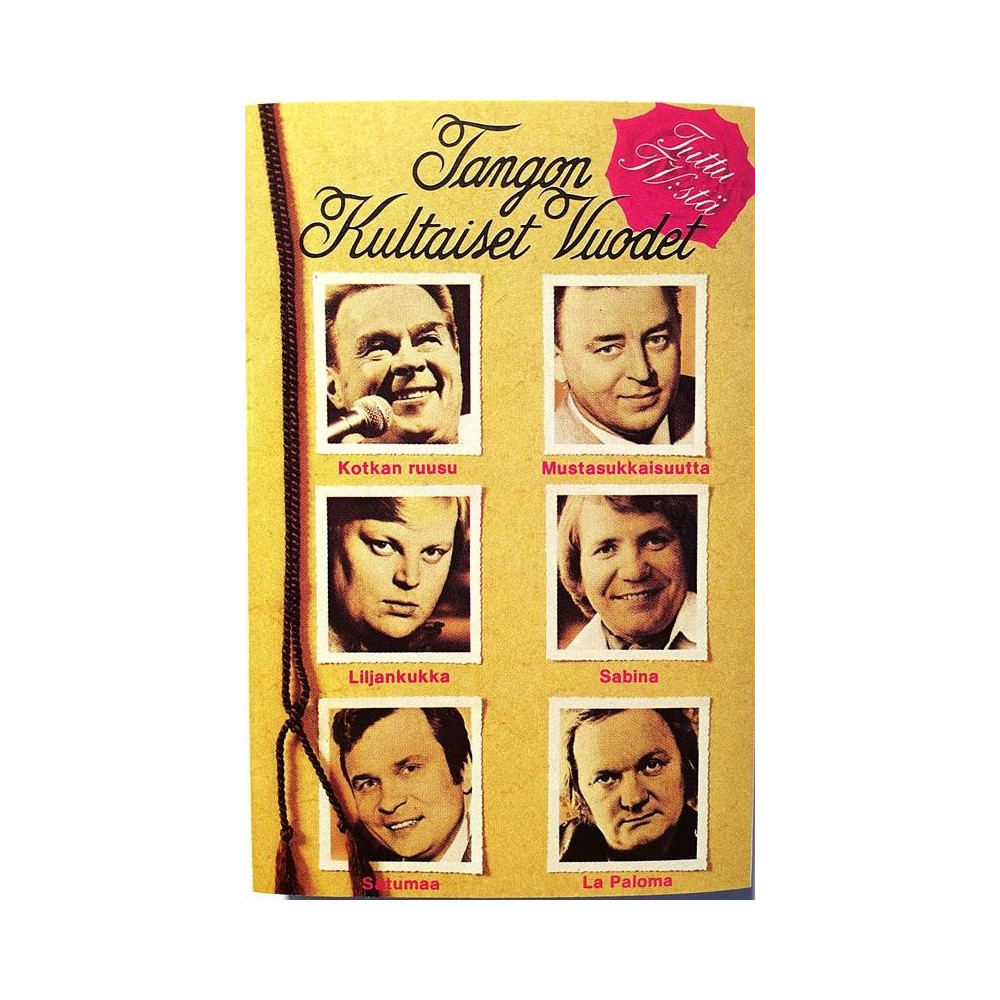 Eri Esittäjiä : Tangon kultaiset vuodet tuttu TV:stä - c music cassette