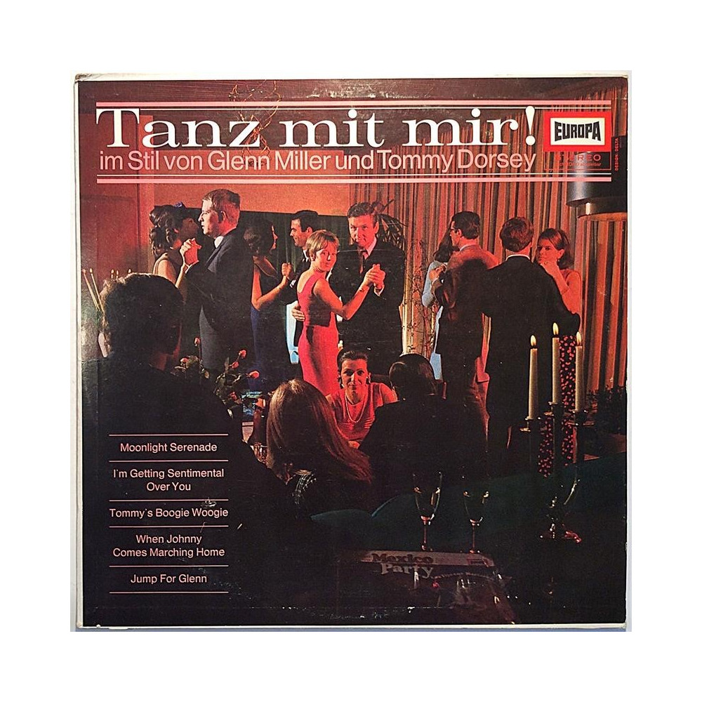 Das Europe Tanzorchester / Rudi Bohn : Tanz mit mir! - Second hand LP