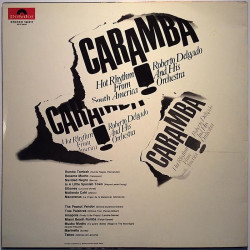 Delgado Roberto and His Orchestra : Caramba Hot Rhythm from South America - Begagnat LP